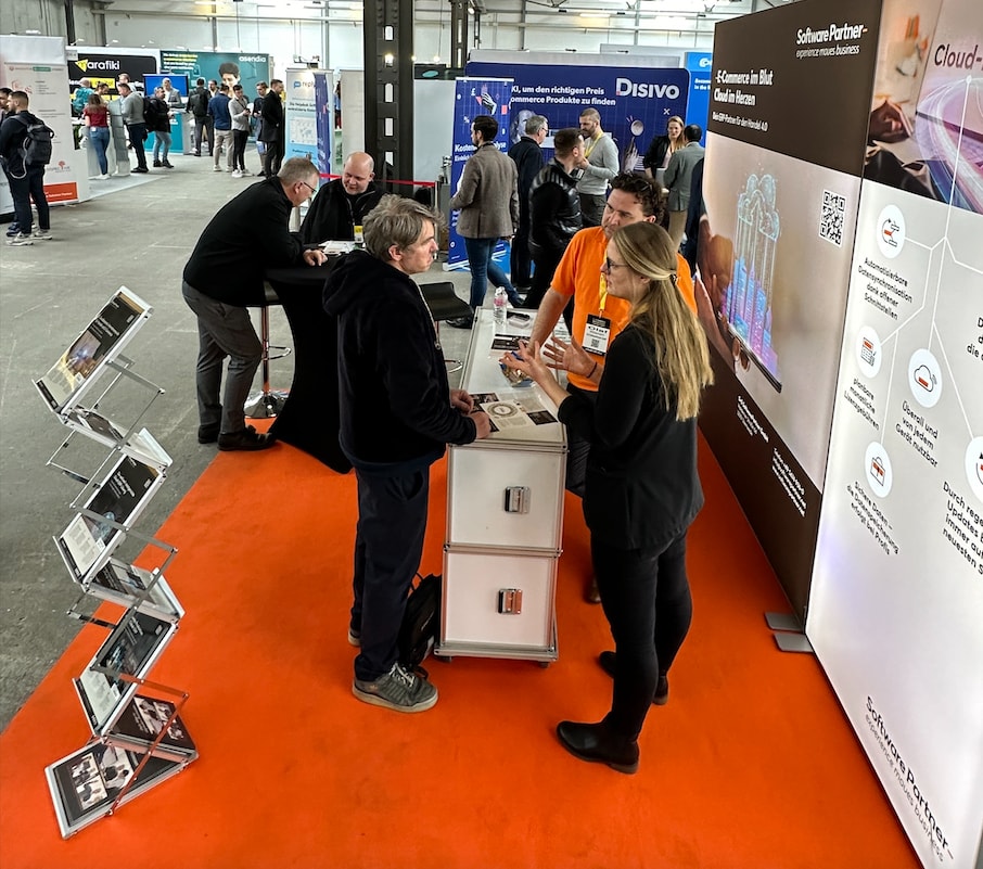 Stand auf der E-commerce Berlin Expo